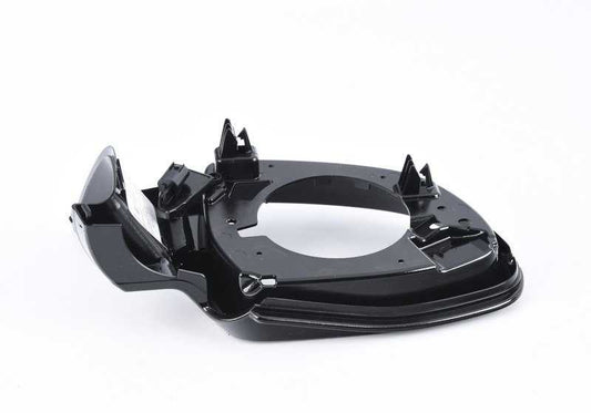 Black left retaining ring for BMW X5 F15, F85, X6 F16, F86 (OEM 51168060321). Original BMW.