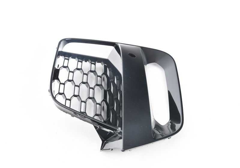 Rejilla lateral derecha abierta OEM 51118092758 para BMW G01, G02. Original BMW.
