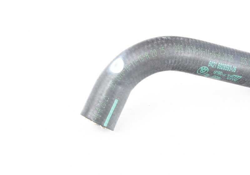 Manguera retorno bomba auxiliar de agua OEM 64216928593 para BMW E90, E91, E92, E93 (325d, 330d) con motor M57S. Compatible con cambio manual y automático. Original BMW.