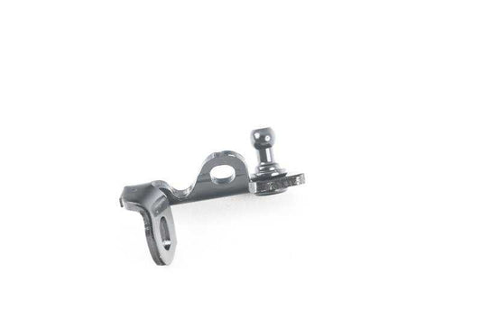 Soporte izquierdo para amortiguador del capó OEM 51237306977 para BMW F10, F11, F06, F12, F13, F01, F02, F04. Original BMW.
