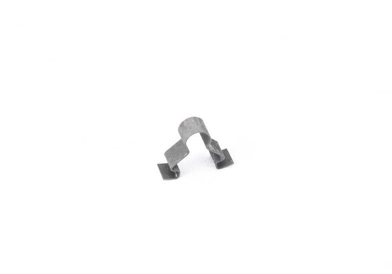 Clip de sujeción OEM 51167072533 para MINI R50, R52 y R53. Pieza de fijación utilizada en el salpicadero y guantera. Original MINI.