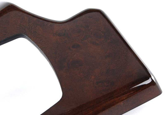 Moldura salpicadero madera álamo izquierda OEM 51166961783 para BMW E85, E86. Original BMW.