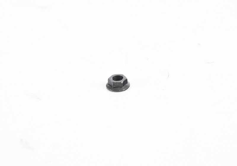 OEM security nut 07149149279 for BMW E46, E64, E85 and Mini R52. Original BMW and Mini piece. Ideal for specific fixations such as antennas or electrical systems.