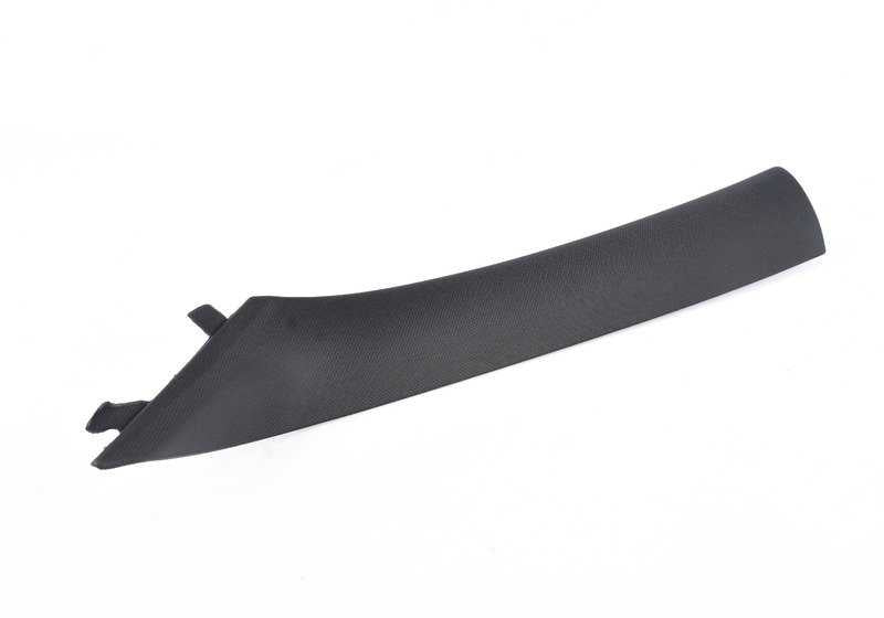 Embellecedor interior izquierdo del pilar A OEM 51438056971 para BMW F32, F32N, F36, F36N, F82, F82N. Color antracita. Original BMW.