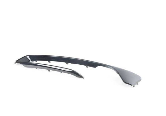Moldura rejilla izquierda OEM 51117452303 para BMW Serie 2 F22, F23 LCI (09/2016 - 07/2021). Color negro brillante. Original BMW.