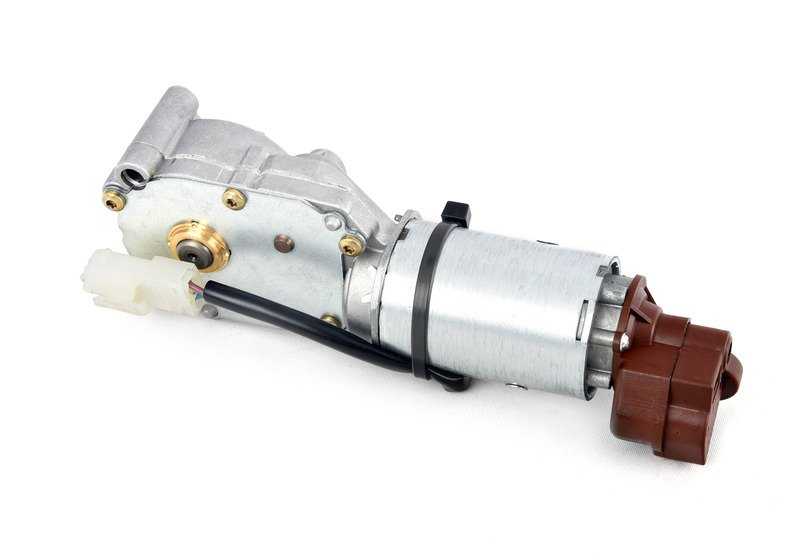 Motor de ajuste de inclinación del respaldo OEM 67668354638 para BMW E31 {840Ci, 840i} con cambio manual y automático. Original BMW.