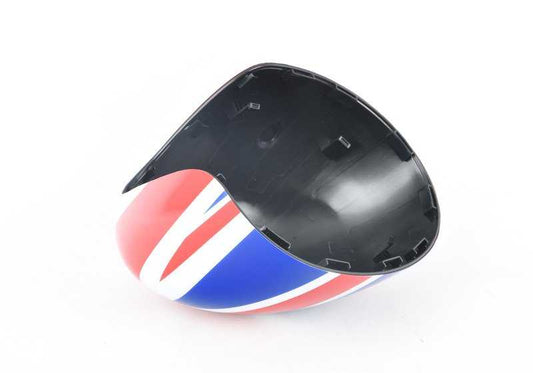 Tapa del retrovisor izquierdo Union Jack OEM 51162409443 para MINI F56, F55, Clubman F54, Cabrio F57, Countryman F60. Original MINI.