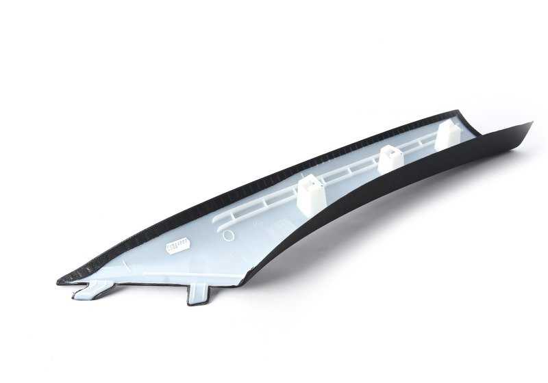 Embellecedor interior izquierdo del pilar A OEM 51438056971 para BMW F32, F32N, F36, F36N, F82, F82N. Color antracita. Original BMW.