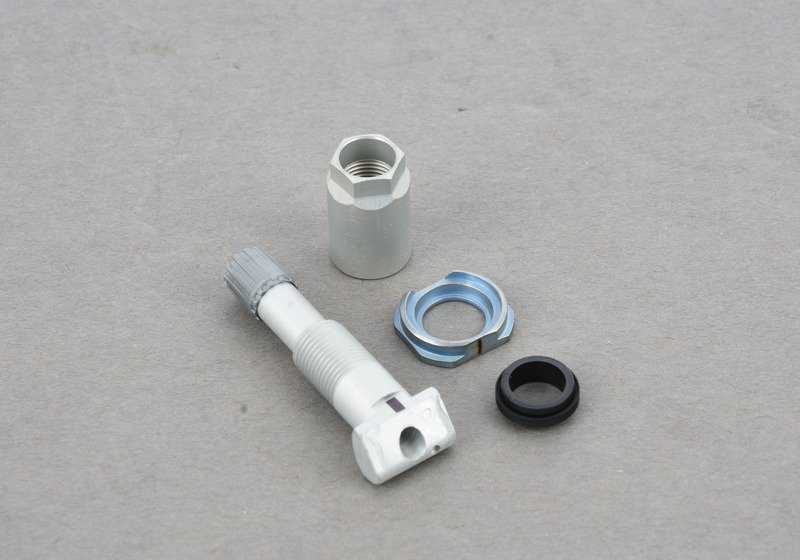 Kit reparación válvula sensor presión neumáticos (RDCi) OEM 36106876673 para MINI F54, F55, F56, F57, F60 y BMW F20, F21, F22, F23, F30, F31, F32, F33, F34, F36, F39, F40, F44, F45, F46, F48, F80, F82, F83, F87, F15, F16, F85, F86, I01, I12, I15.