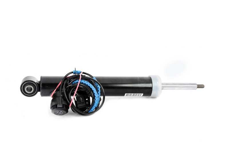 Amortiguador trasero izquierdo OEM 37106875089 para BMW F15, F16. Original BMW.