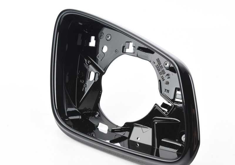 Soporte derecho Shadow-Line OEM 51167391898 para BMW F45, F45N, F46, F46N, F48, F48N. Pieza exterior de retrovisor. Original BMW.