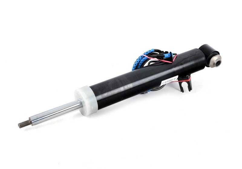 Amortiguador trasero izquierdo OEM 37106875087 para BMW F15 y F16. Compatible con modelos X5 sDrive25d, xDrive25d, sDrive35i. Original BMW.