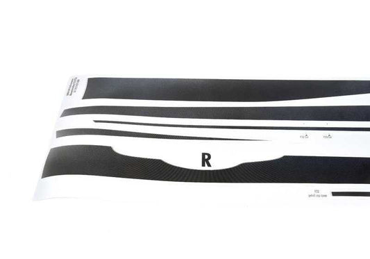 Vinilos decorativos M Performance OEM 51142457658 para BMW Serie 4 F32, F33. Original BMW.