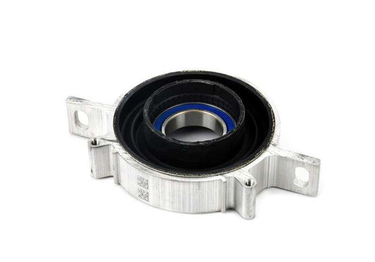 Soporte central de transmisión en aluminio OEM 26117589747 para BMW F10, F10N, F11, F11N, F18, F18N, F06, F06N, F12N, F13N. Pieza original BMW.