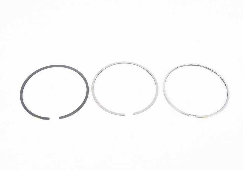 Juego de segmentos de pistón OEM 11257649927 para BMW F07, F10, F11, F06, F12, F13, F01, F02, G30, G11, G12, F15, F85, F16, F86. Repuesto original BMW.