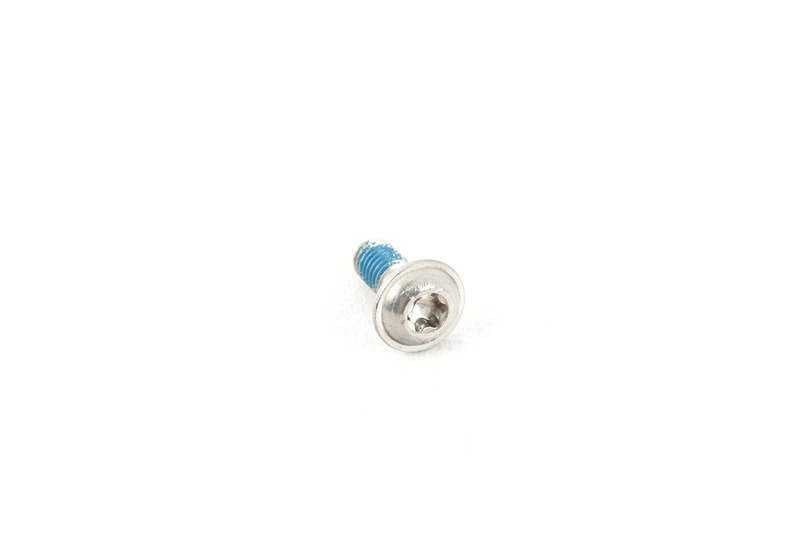 Round screw M6X16 OEM 51237031088 for BMW E60, E61, F07, F10, F11, F06, F12, F13, F01, F02, F04, F15, F85, F16, F86, E52. Original BMW.
