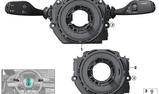 BMW I12, I15, vite F25 (OEM 07129907871). BMW originale