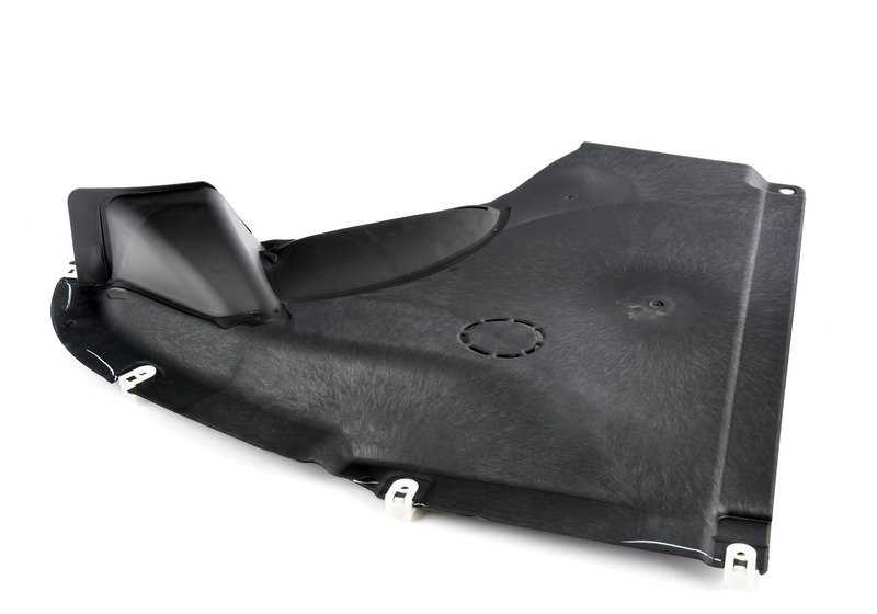 Cubierta inferior izquierda OEM 51717445679 para BMW G01 y G02 (X3 y X4). Compatible con versiones M40d y M40i con tracción total y cambio automático. Original BMW.