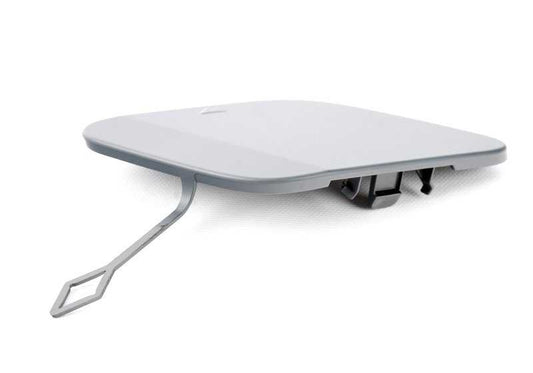 Tapa gancho de remolque delantero imprimada OEM 51117499472 para BMW F39. Original BMW.