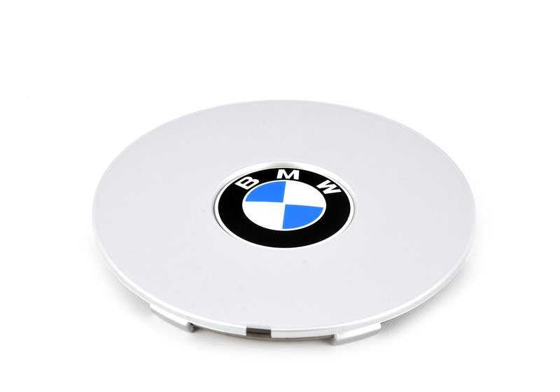 Tapón de llanta con logo BMW OEM 36131182542 para BMW E36, E34 y Z3. Original BMW.