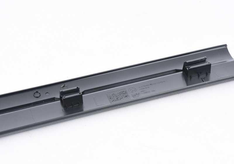 Front Left Door Sill Cover for BMW E84 (OEM 51472990503). Original BMW