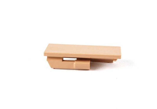 Sandbeige cover OEM 51438212185 for BMW 3 Series E46, 5 Series E39. Genuine BMW.