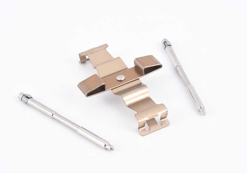 Alojamiento de pinza de freno M Performance delantero izquierdo OEM 34106875653 para BMW F20, F30, F32, F36... y más. Original BMW.