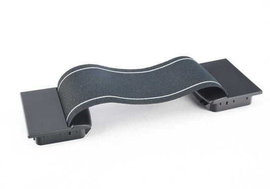 Correa de sujeción OEM 51472994027 para BMW F30, F35, F80, F32, F82, E84. Pieza original BMW. Ideal para fijación de molduras en maletero izquierdo, derecho y laterales.