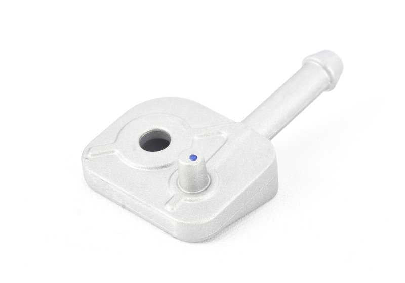 Left rear support of the silent OEM 18308582060 for BMW F90, G30, G31, G32, G11, G12, F91, F92, F93, G14, G15, G16, G01, G02. Original BMW.