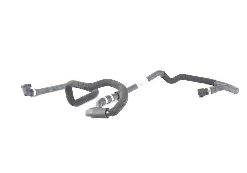 Tubo de aceite de la caja de cambios al intercambiador de calor OEM 17128614882 para BMW F07, F10, F11, F06, F12, F13, F01, F02. Original BMW.