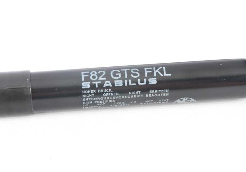 Amortiguador capó delantero OEM 51238066092 para BMW F20, F21, F22, F23, F87, F80, F82, F83. Original BMW.