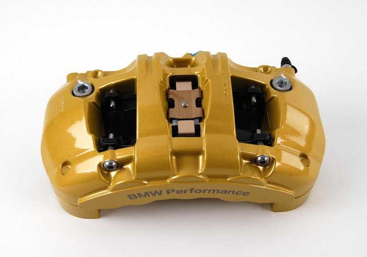 Right front brake clamp M Performance OEM 34116786742 for BMW E81, E82, E87, E88, E90, E91, E92, E93. Original BMW.