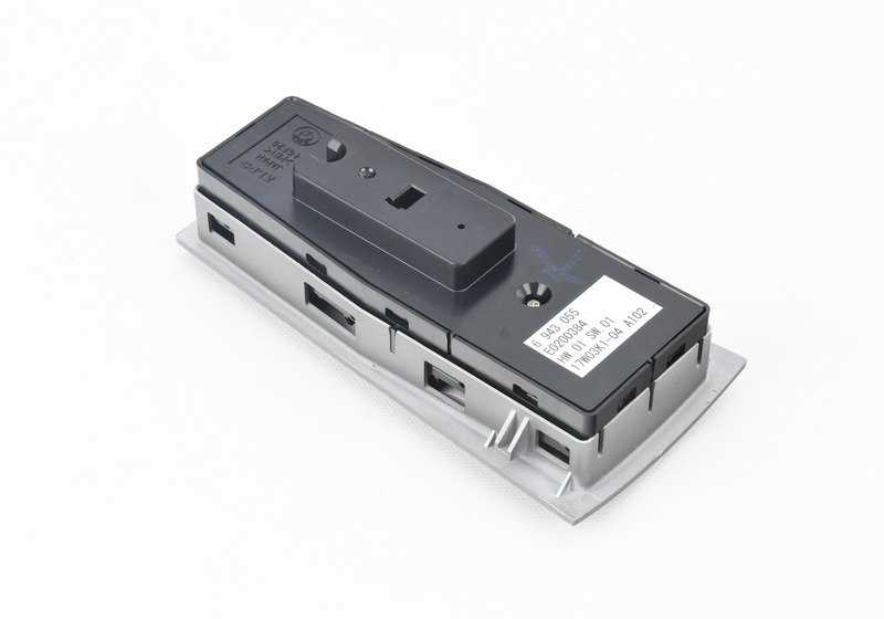 Interruptor elevalunas OEM 61316943055 para BMW E65, E66. Repuesto original BMW.
