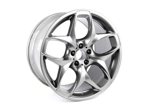 Llantas de aleación diseño Doble Radio 215 OEM 36116782835 para BMW E70, E71, E72. Original BMW. Compatibles con modelos X5 y X6 con tracción total y motores S63, M57S y N57. Tamaño 21”, color ferricgrey.