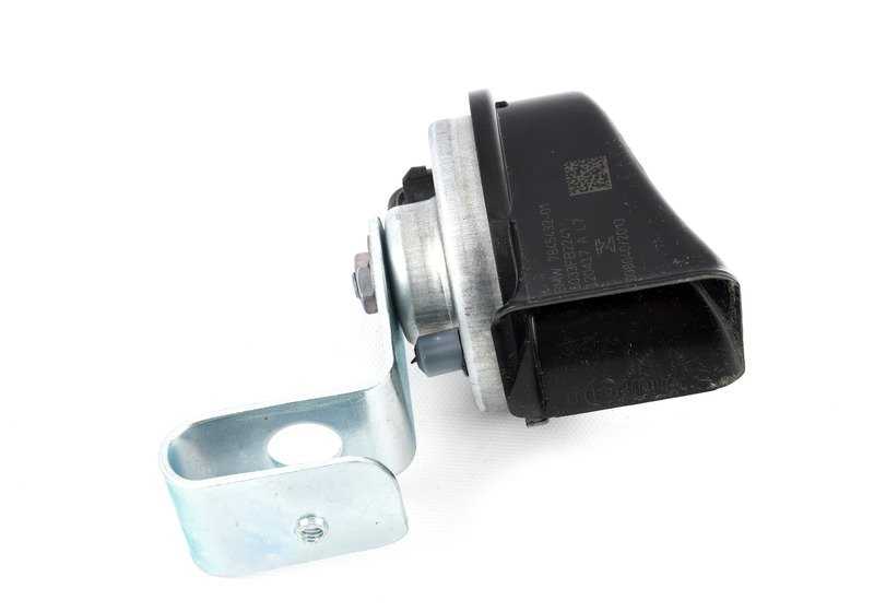 Claxon agudo OEM 61337845432 para BMW E82 M Coupé (UR91, UR92, UR93). Pieza original BMW.