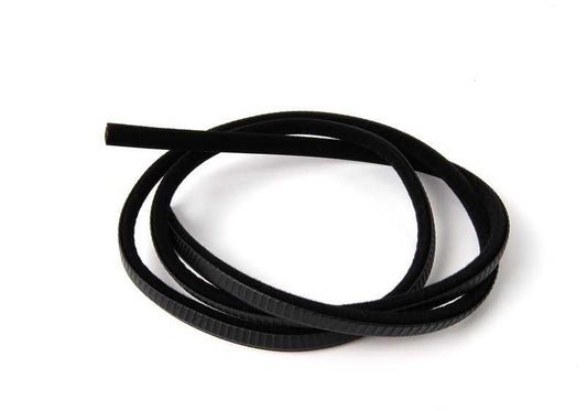 Rear sunroof cover gasket for BMW 3 Series E21, E30 (OEM 54121906999). Original BMW