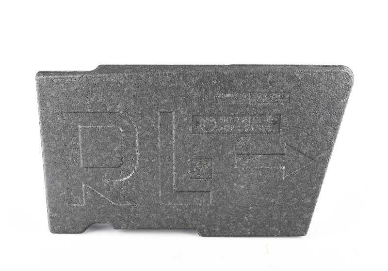 Alfombrilla delantera derecha OEM 51477051376 para BMW X3 E83 (todos los modelos: 1.8d, 2.0d, 2.0i, 2.0sd). Pieza original BMW.