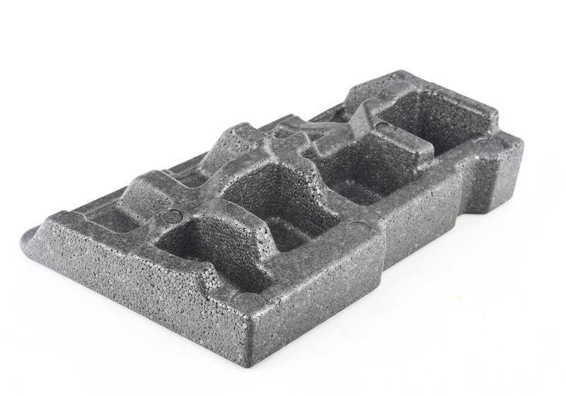 Alfombrilla delantera derecha OEM 51477051376 para BMW X3 E83 (todos los modelos: 1.8d, 2.0d, 2.0i, 2.0sd). Pieza original BMW.