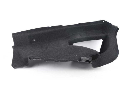 Panel lateral maletero izquierdo OEM 51477289121 para BMW F32, F32N, F82, F82N. Revestimiento interior original BMW.