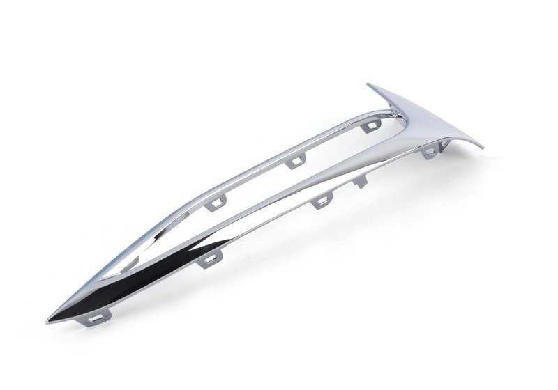 Moldura embellecedora derecha OEM 51117385284 para BMW G30, G31. Original BMW.