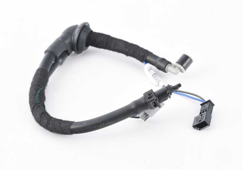 Tobera lavaparabrisas trasera con tubo OEM 63257350771 para BMW F15, F85. Original BMW.