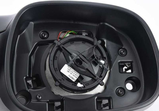 Retrovisor sin cristal calefactado izquierdo OEM 51167264097 para BMW X3 F25 (2010-2017). Original BMW.