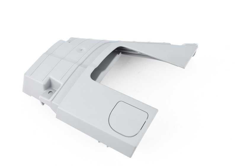 Tapa embellecedora izquierda para mecanismo de limpiaparabrisas OEM 51437147947 para BMW E46. Original BMW.