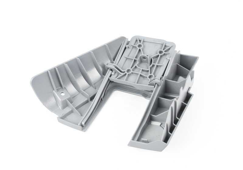 Tapa embellecedora izquierda para mecanismo de limpiaparabrisas OEM 51437147947 para BMW E46. Original BMW.