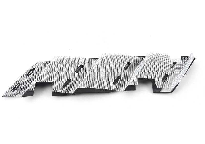 Rejilla decorativa derecha imprimada con marco cromado OEM 51130031456 para BMW E36, Z3. Original BMW.