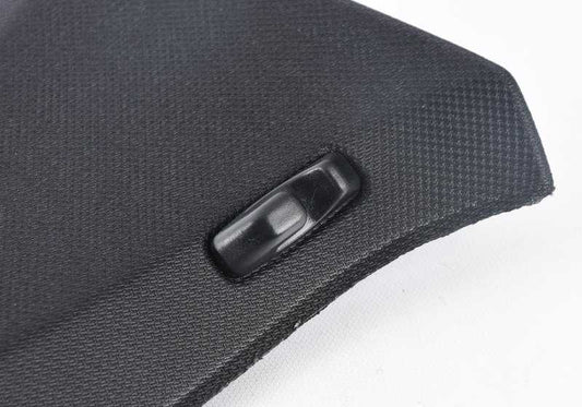 Anthrazitfarbene obere rechte B-Säulenverkleidung OEM 51438060010 für BMW 5er F10, F11, F10 LCI, F11 LCI. Original BMW.