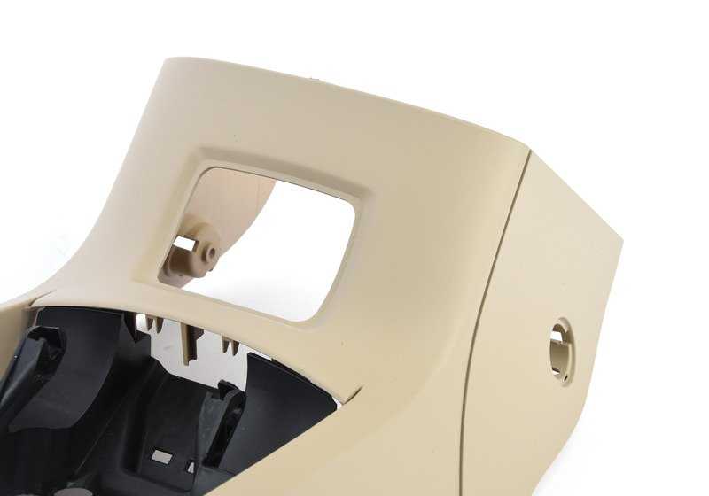 Panel cubre caja de almacenamiento beige OEM 51466978108 para BMW Z4 E85. Original BMW.