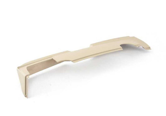 Embellecedor derecho beige OEM 51437055414 para BMW Z4 E85 2.0i, 2.2i, 2.5i {Modelos: BZ11, BZ12, BT11, BT12, BT21, BT22, BT31, BT32, BT33, BT41}. Original BMW.