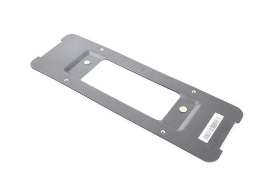 Soporte para matrícula delantero OEM 51137211673 para BMW F22, F30, G30, X3, iX3... y más. Original BMW.