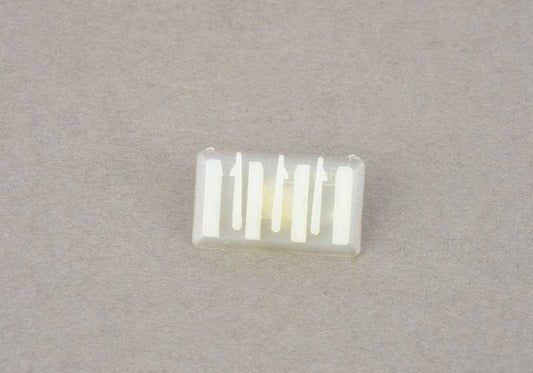 Suporte de conector branco OEM 61131383699 para BMW E87, E46, F20, E90, E39, E38, X1, X3, X5, Z3, Z4, Phantom... e muito mais. BMW genuíno.